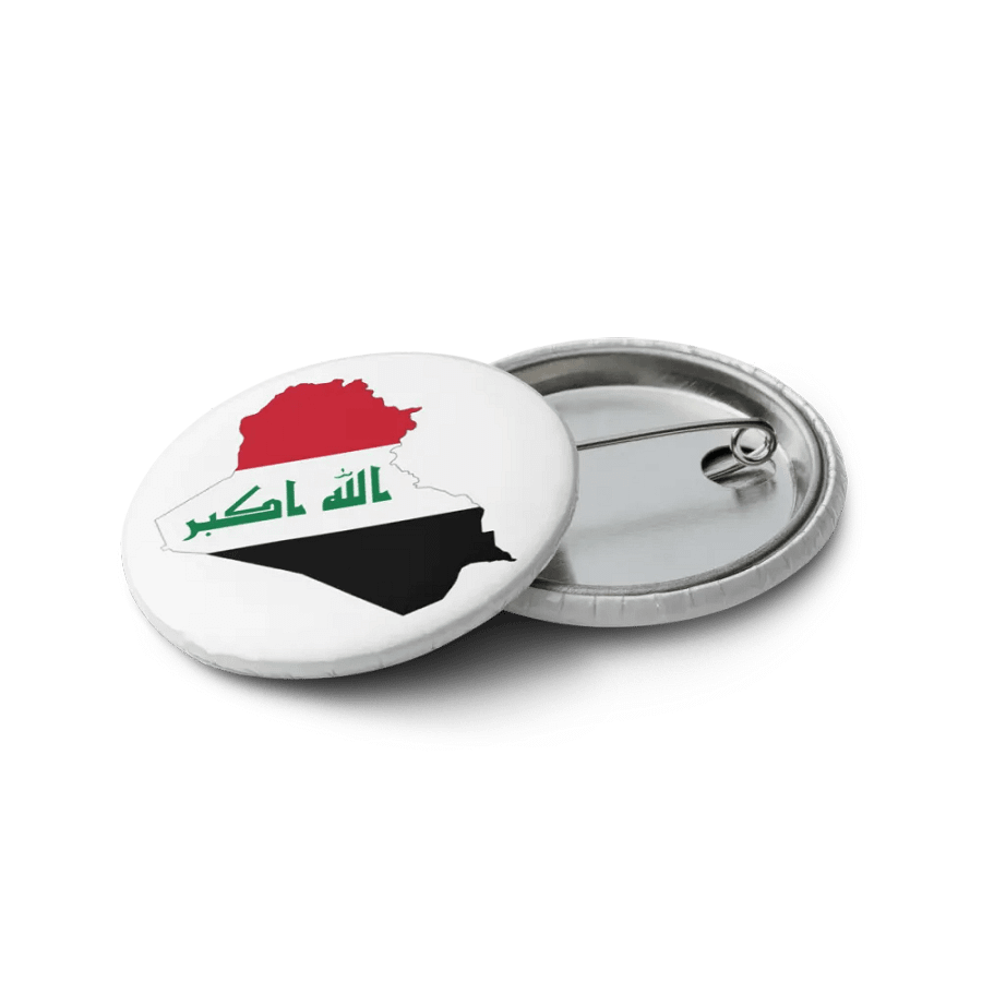 Iraqi Flag Pin Buttons Set product image (12)