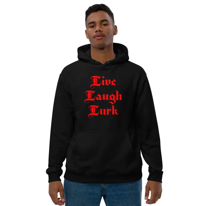 Live Laugh Lurk || Echo Premium Hoodie product image (1)