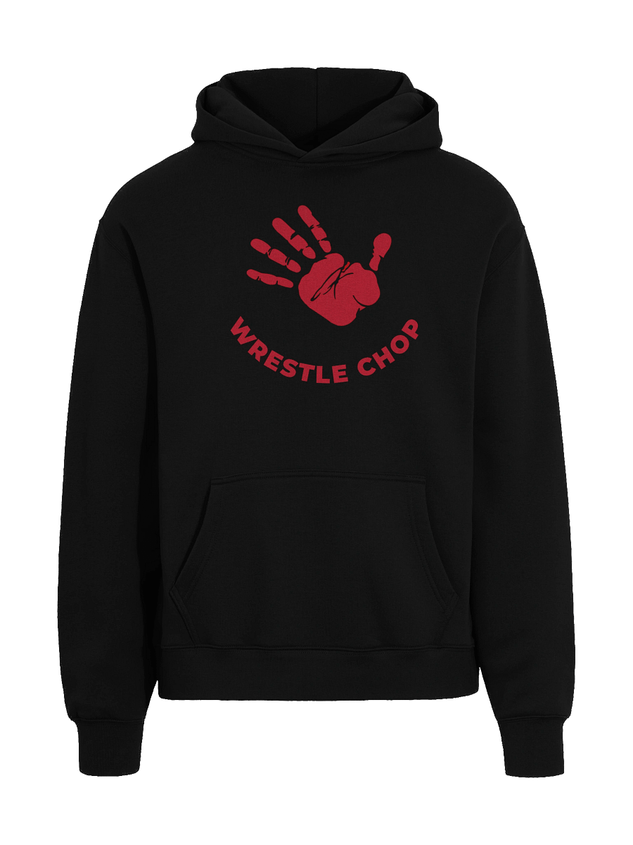 Wrestle Chop Red Logo - Hoodie product image (3)