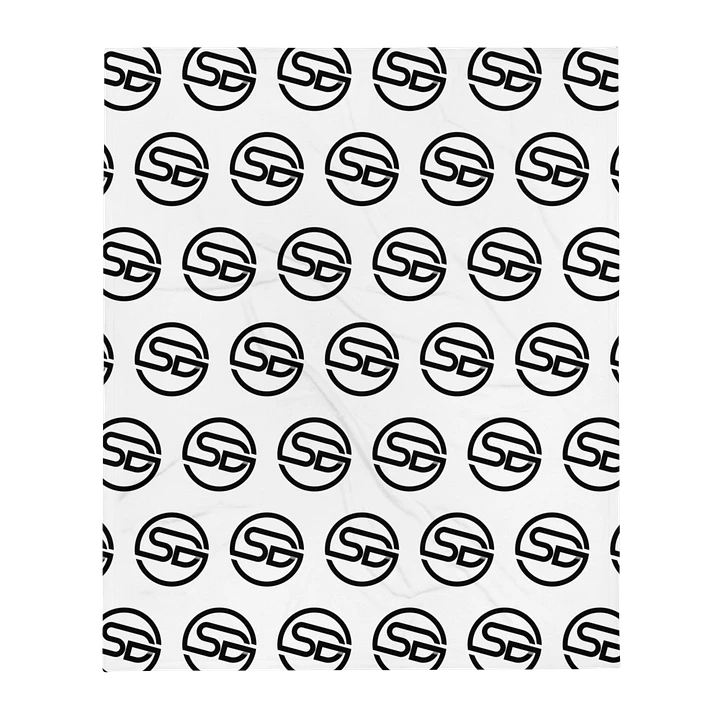 Logo Throw Blankie - White product image (1)