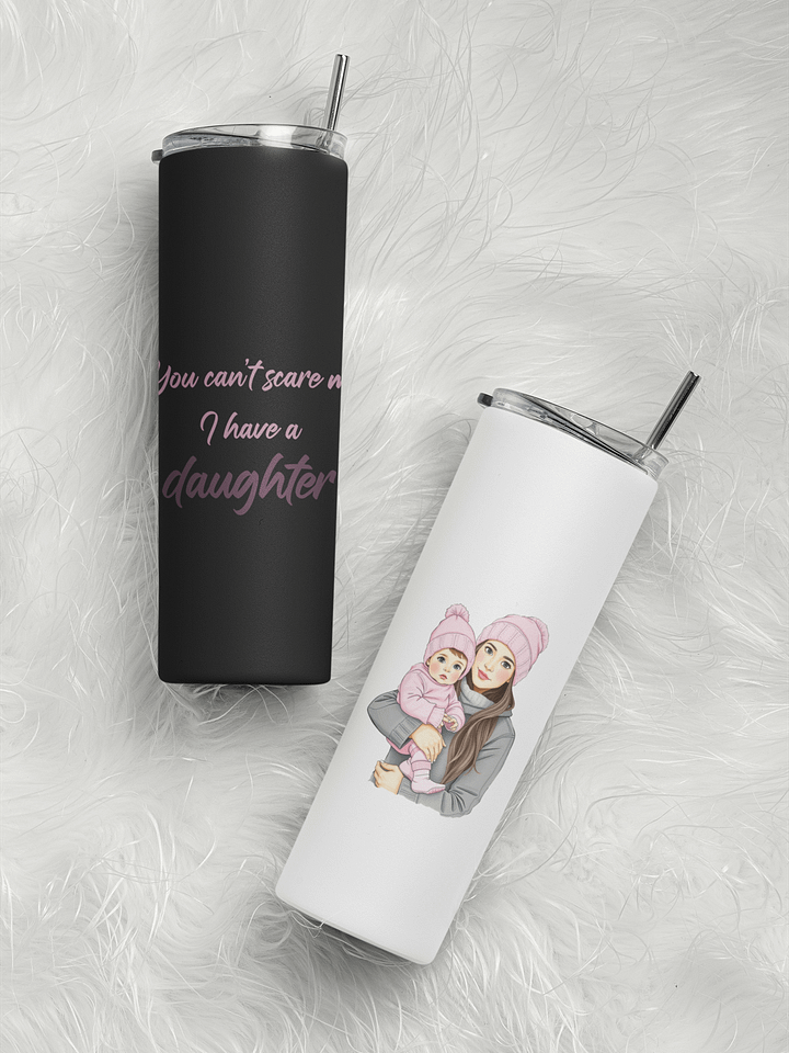 Stay Refreshed, Mama - Tumbler for Girl Moms - Green eyes, Blonde hair product image (1)