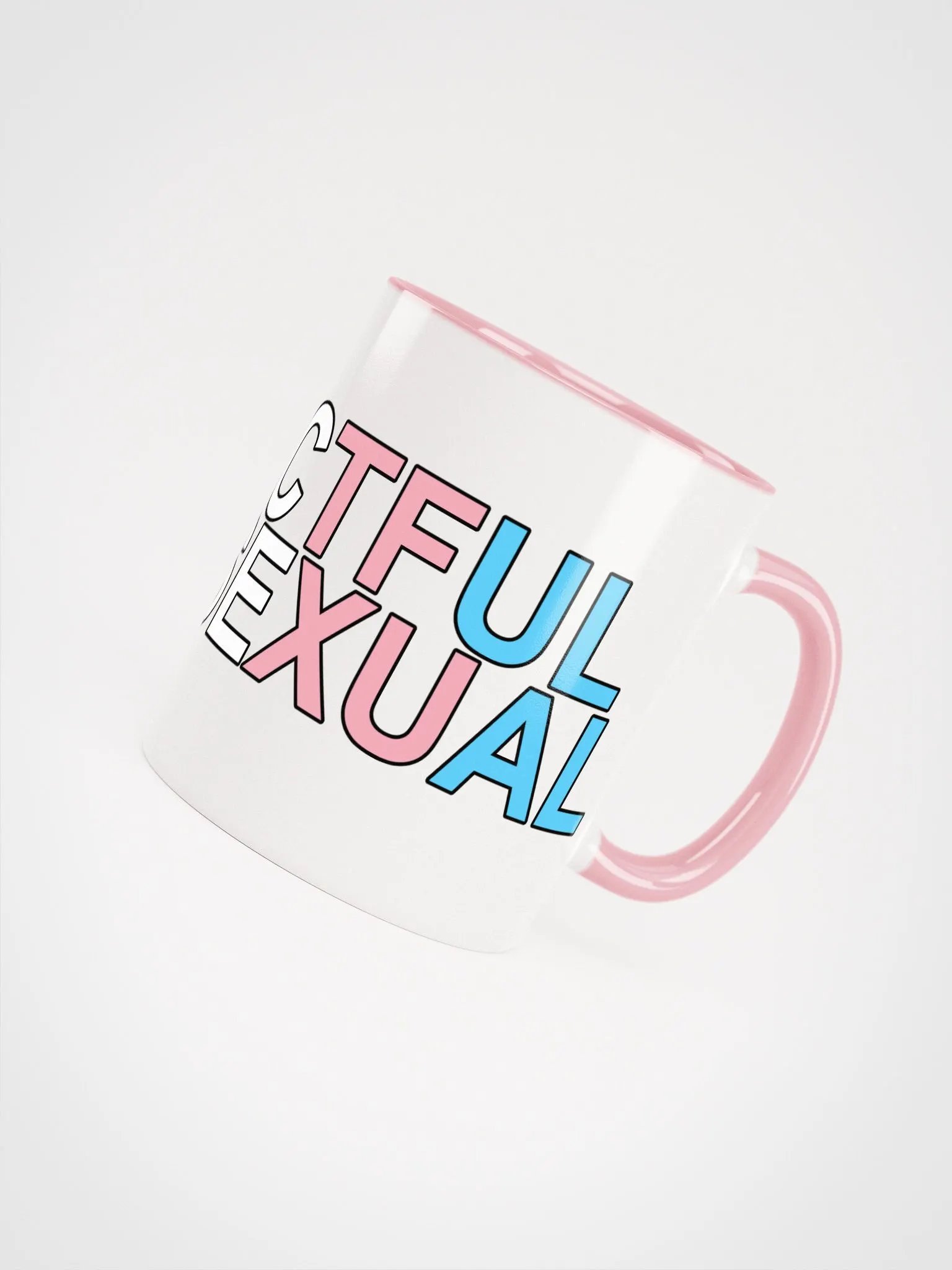 Respectful Transsexual Colorful Mug product image (9)