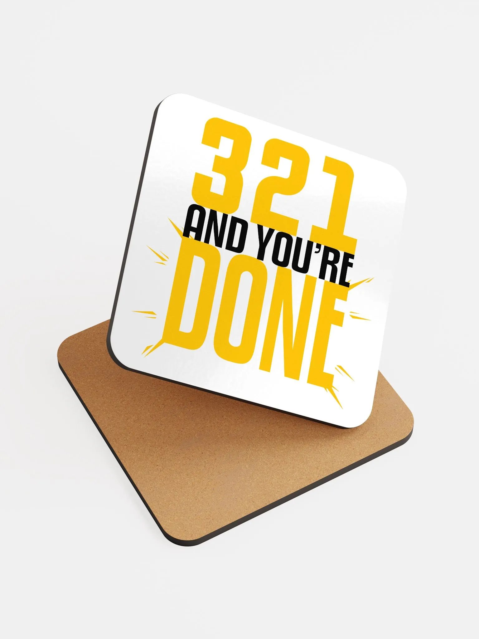 'DONE' Gold Light Coaster product image (6)