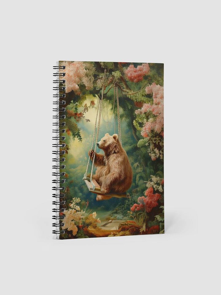 Swing Bear Spiral Notebook product image (1)