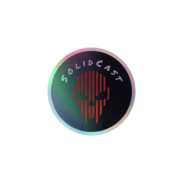SolidCast Holographic Sticker product image (1)