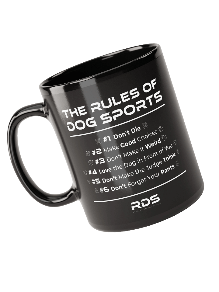 The Rules of Dog Sports Mug product image (1)