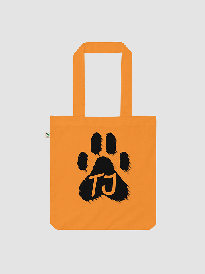 TJ Paw Organic Fashion Tote Bag (black detail) product image (1)