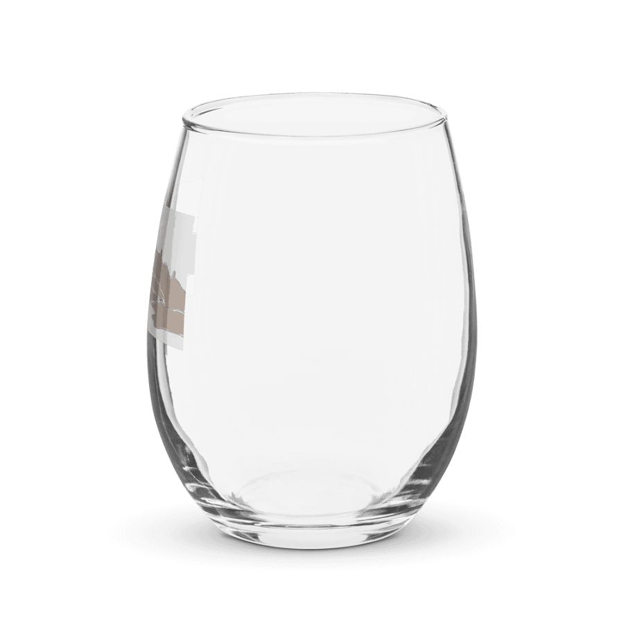 Gilbert Peak wine glass (tan sketch) product image (3)