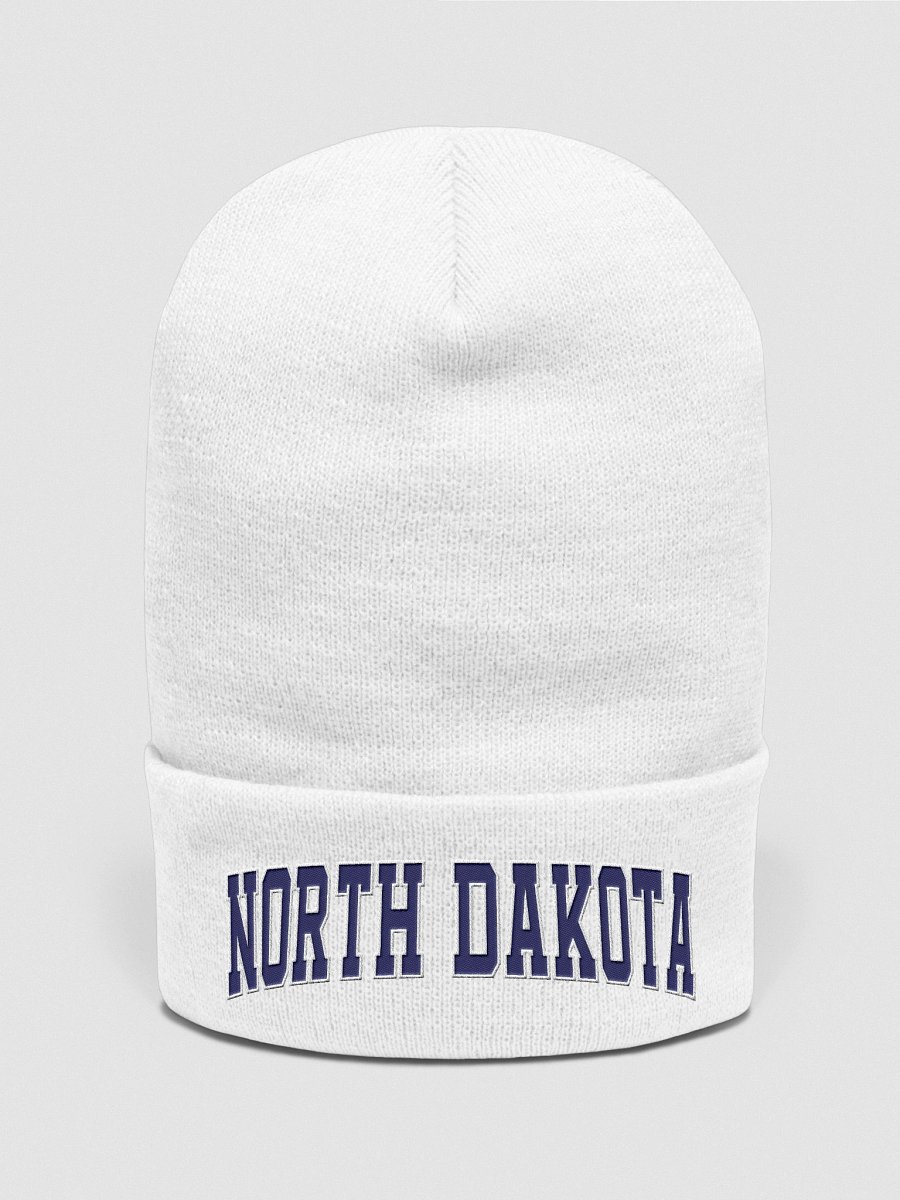 North Dakota Vintage Varsity Cuffed Beanie product image (2)