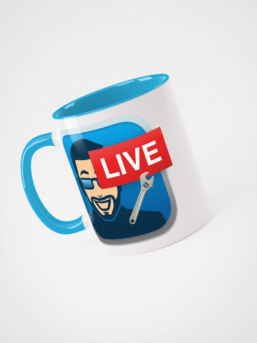 Stylish Two-Tone YouTube Moderator Mug – Perfect for Right-Handed Users product image (3)