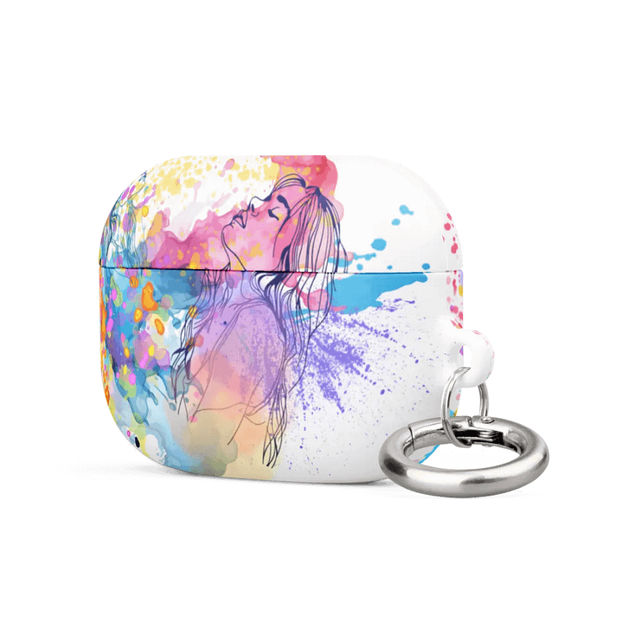 watercolor pastel Ipod holder for the soft lady techis or girls product image (2)