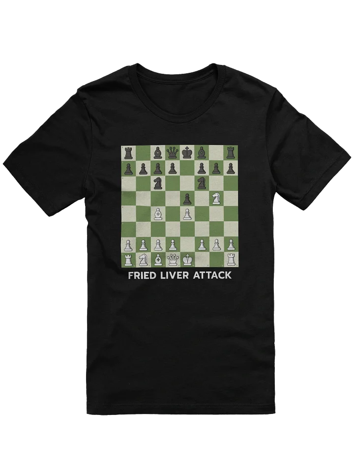 Fried Liver Attack Chess T-shirt product image (1)