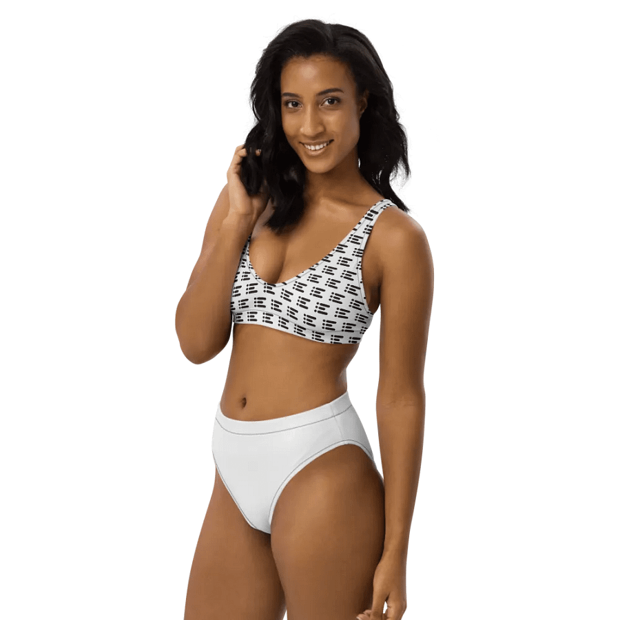 All-Over Print High Waisted Bikini product image (9)