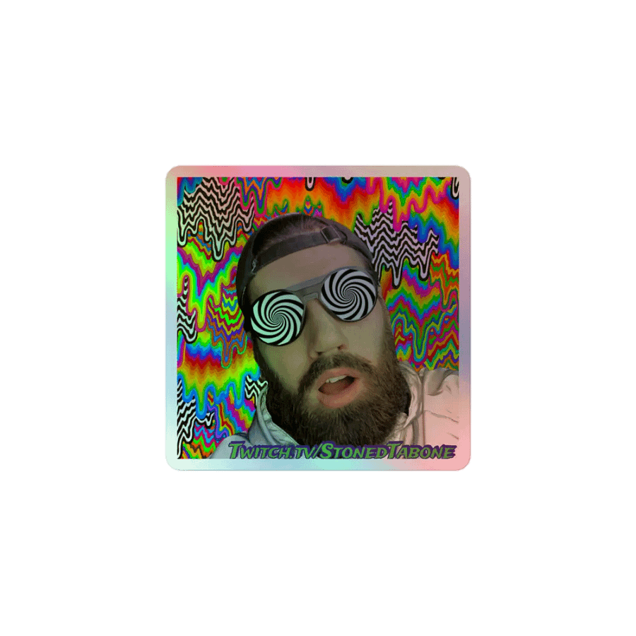 Psychedelic Stoned Sticker product image (1)