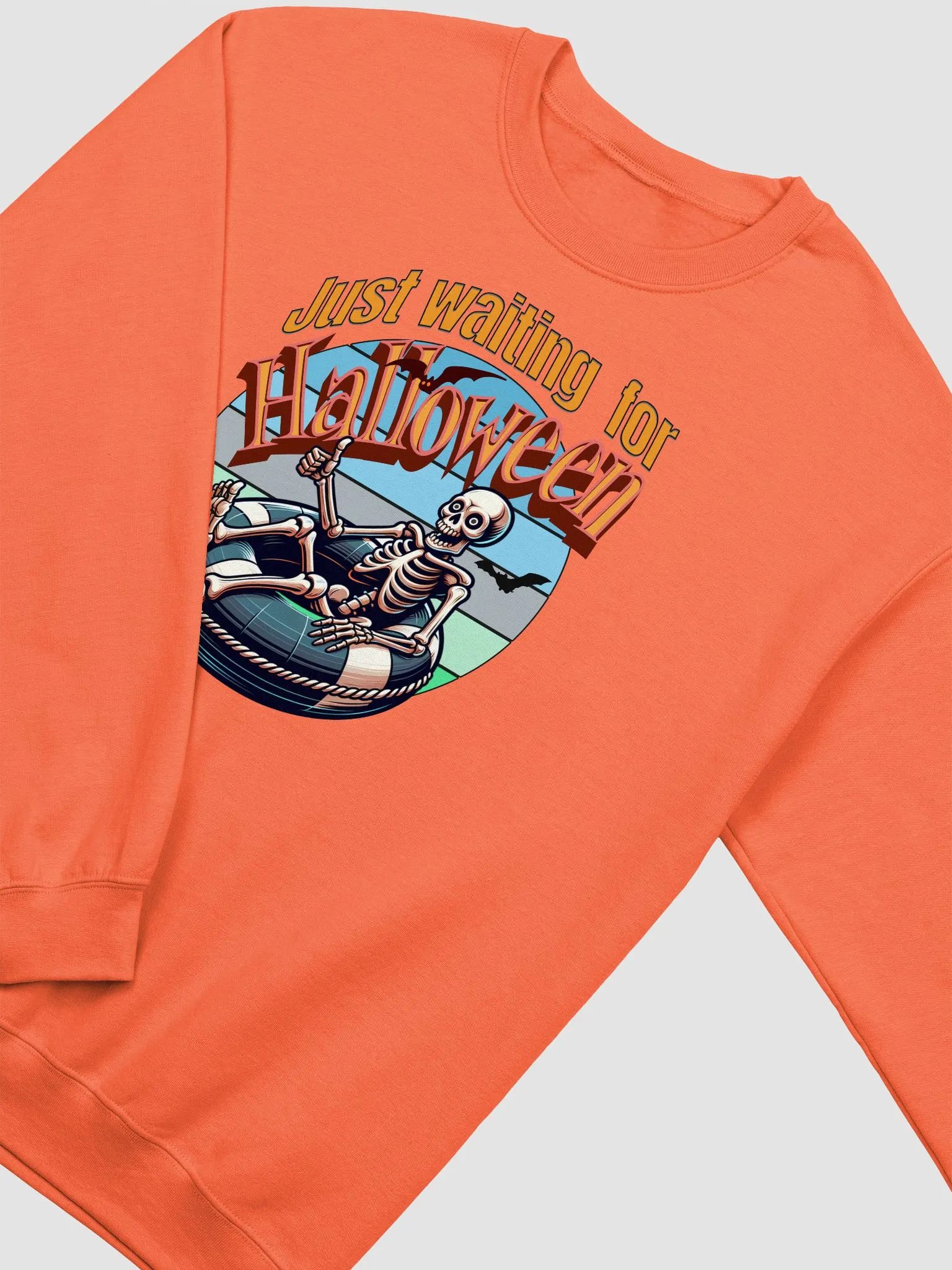 Just Waiting For Halloween Sweatshirt product image (2)