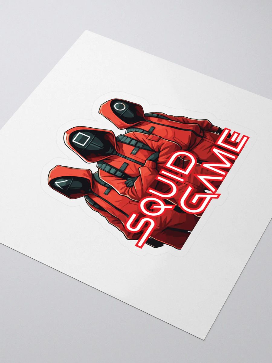 Squid Game Symbols Kiss Cut Stickers product image (3)