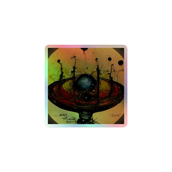 Cosmic Dreams Holographic Sticker Sheet product image (1)
