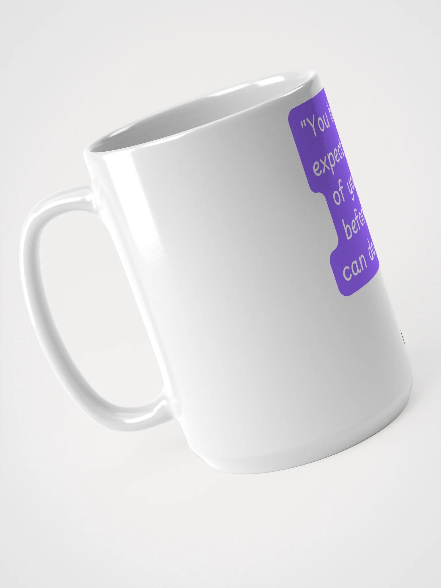 "You have to expect things of yourself before you can do them." product image (4)