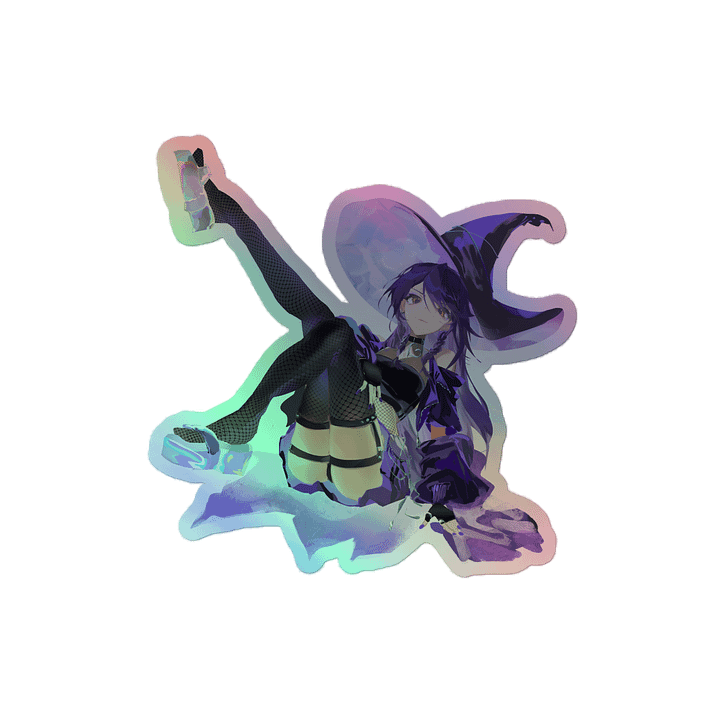 Shirobeats Danger Holographic Sticker product image (2)