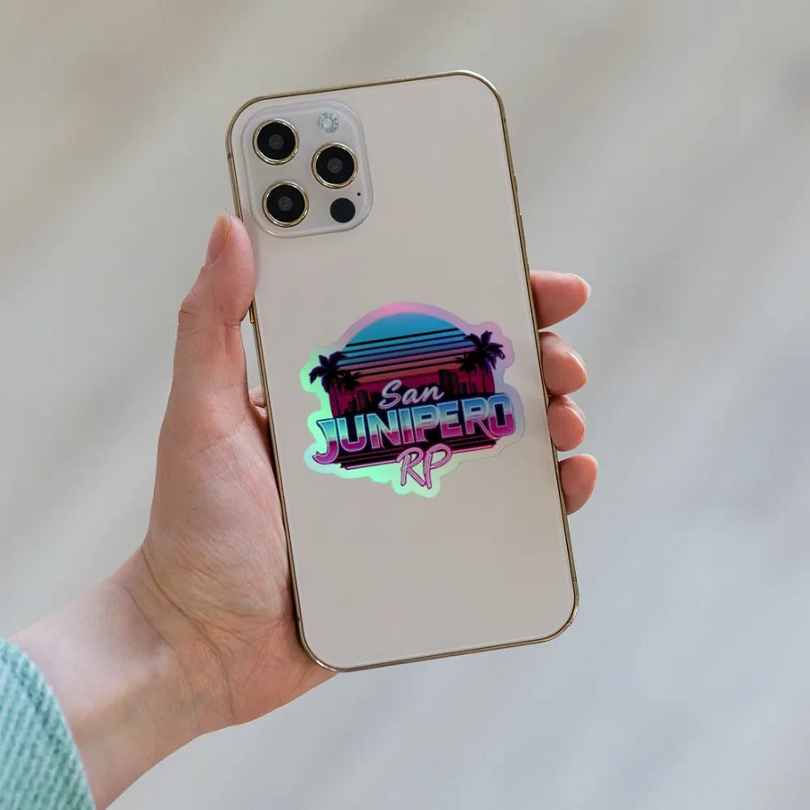 Holographic SJRP Sticker product image (8)