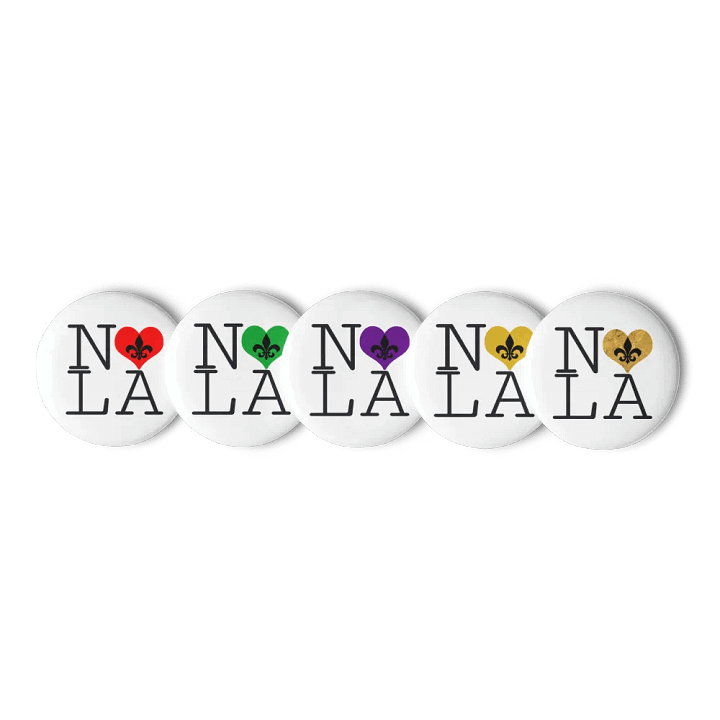 I LOVE NOLA **BIGSHOT PINS** product image (1)