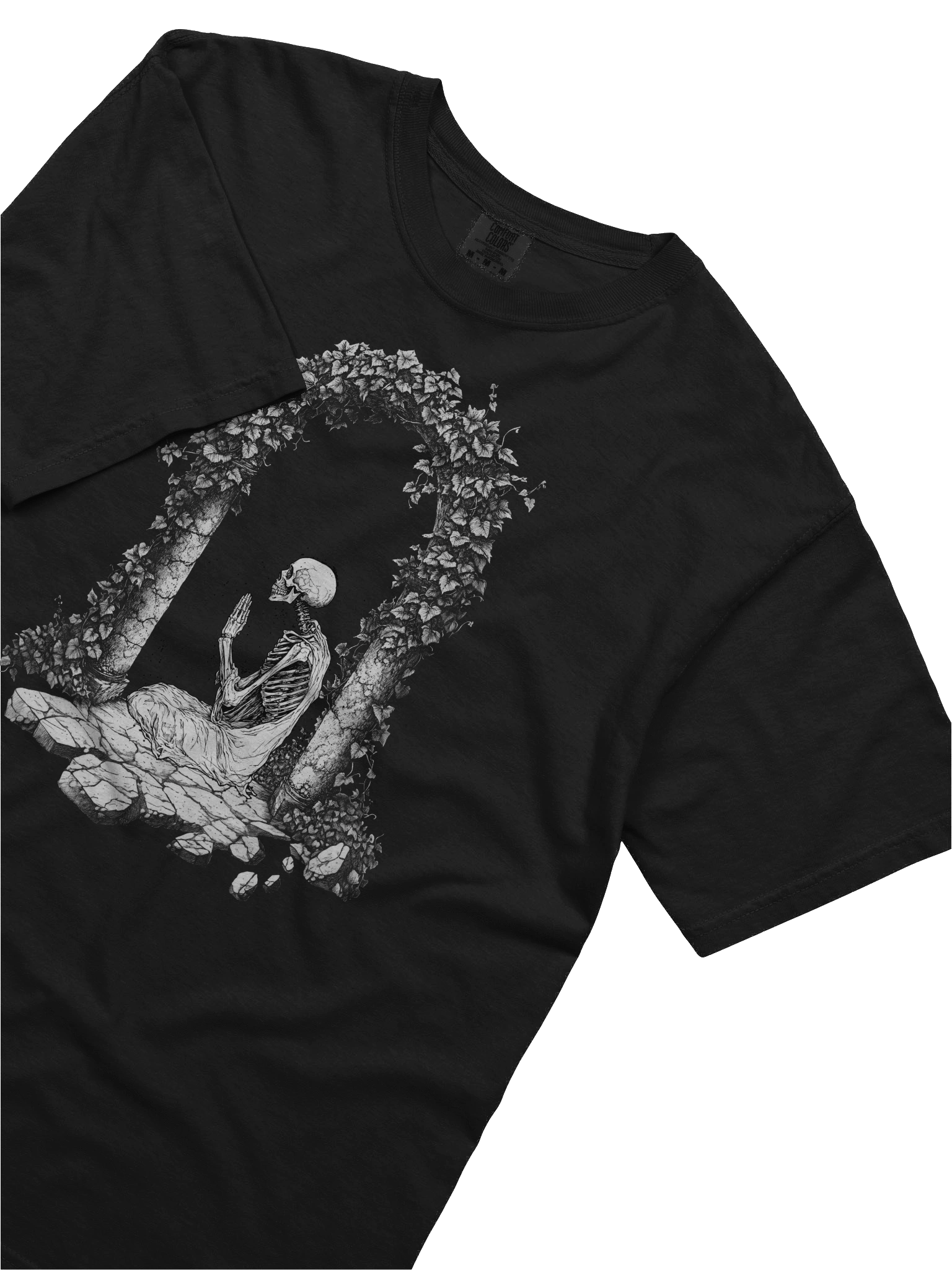 Meditation on Death Skeleton Buddhism T-Shirt product image (5)