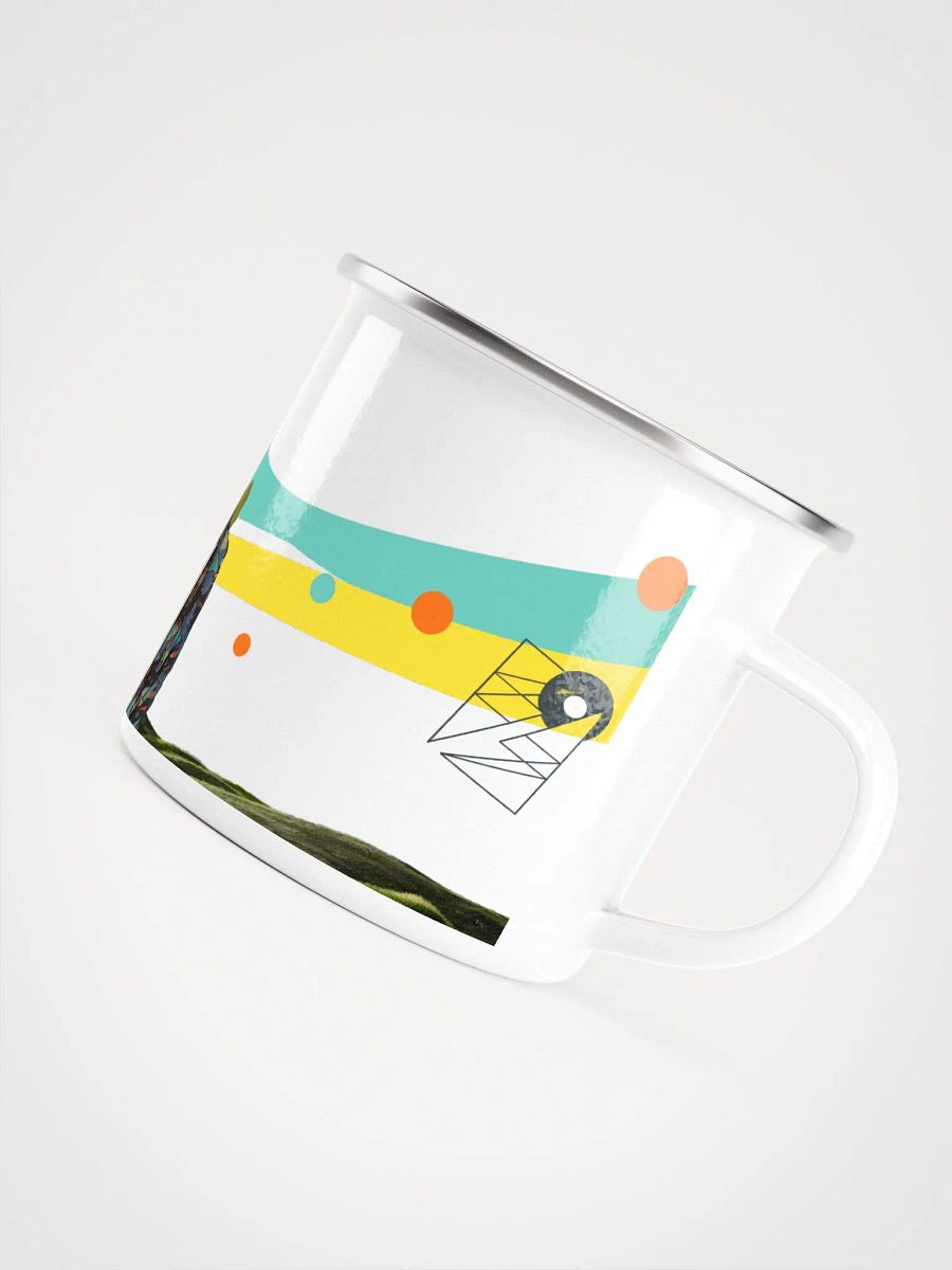 American Prophet by Frank Fonik (Sequential Prophet 5), Techno EDM Enamel Mug product image (5)