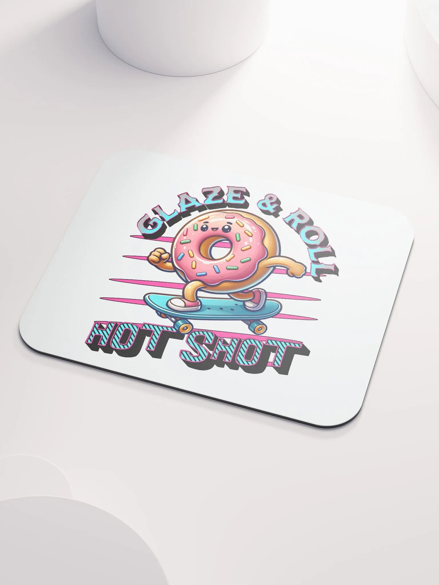 Glaze And Roll Hot Shot Mouse Pad product image (3)