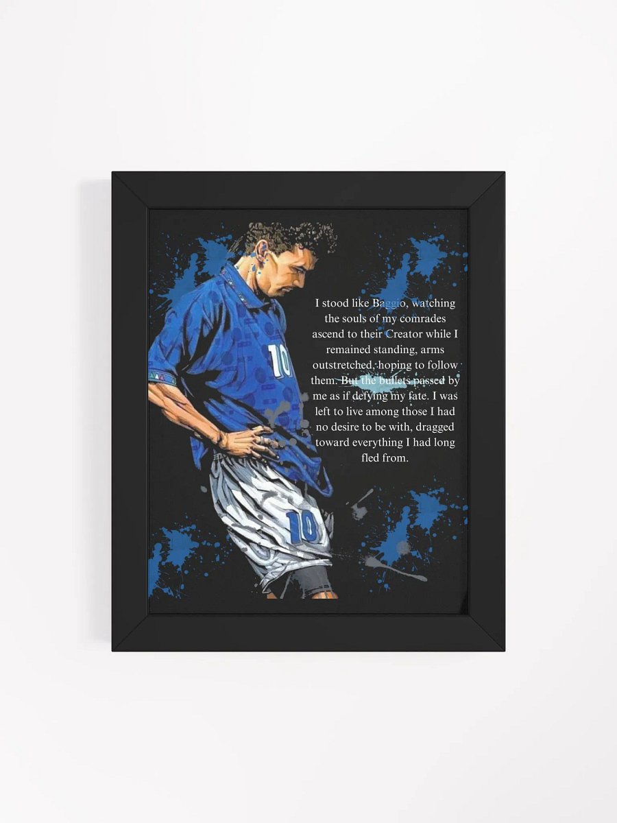 Art Poster : "Baggio's Moment – A Stand Against Fate" product image (28)