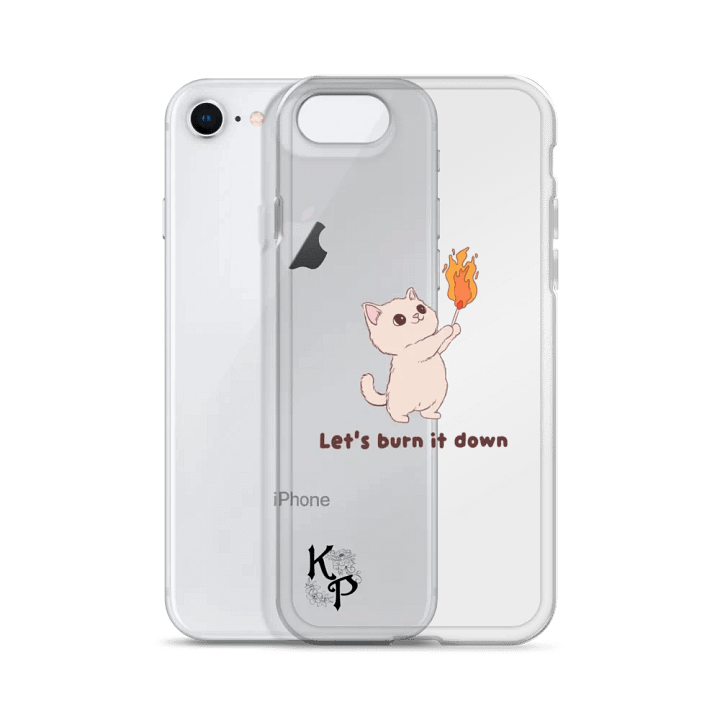 Flame Kitty iPhone® Clear Case product image (51)
