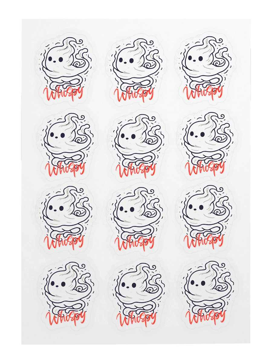 Whispy #1 Kiss Cut Sticker Sheet product image (3)