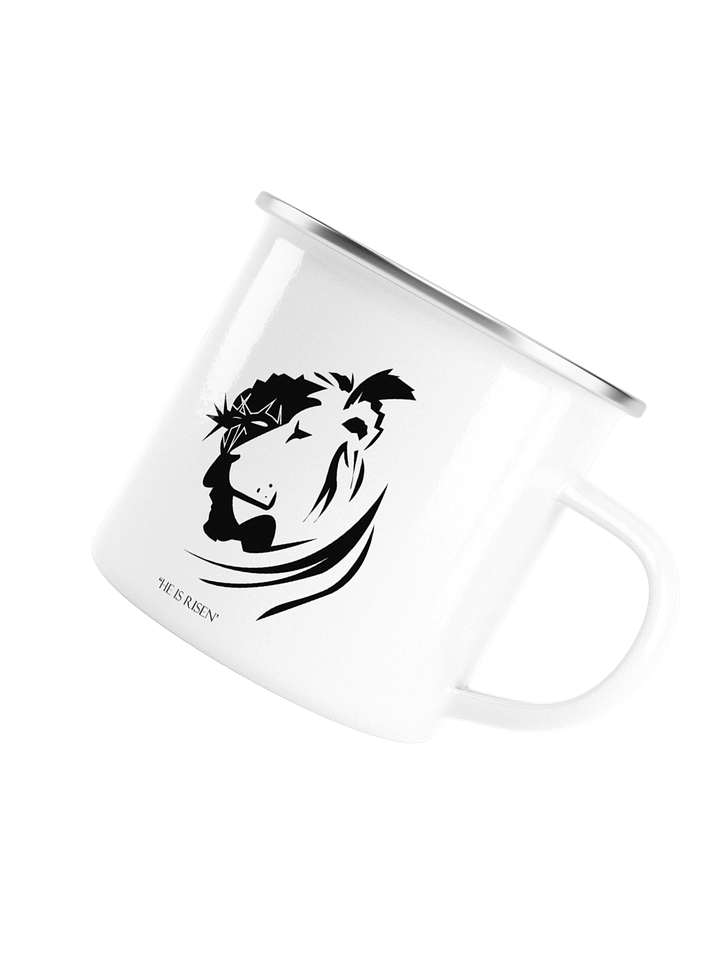Jesus Is Risen Enamel Mug product image (2)