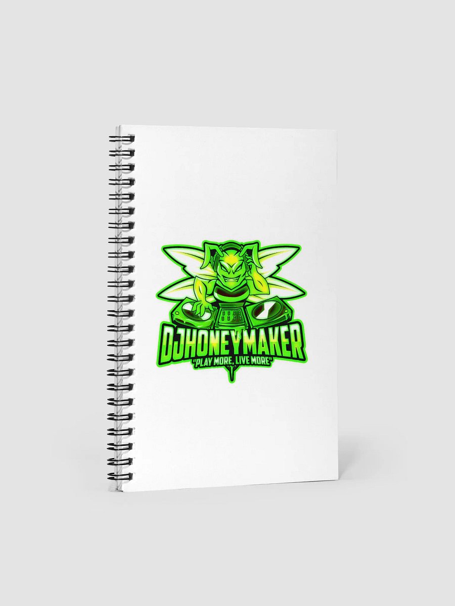 Neon Logo Spiral Notebook product image (1)