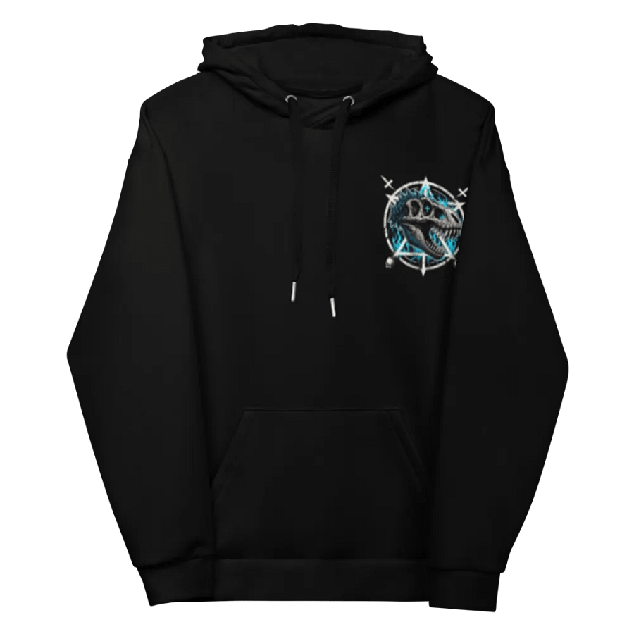 Rock Blue flame all over print hoodie product image (9)