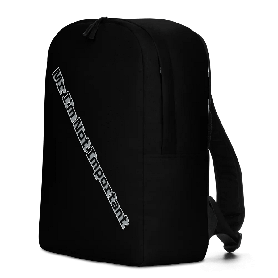 Minimalist Backpack - Black - Mr I'm Not Important product image (12)
