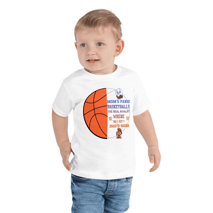 Toddler Moms vs Dads T-Shirt product image (1)