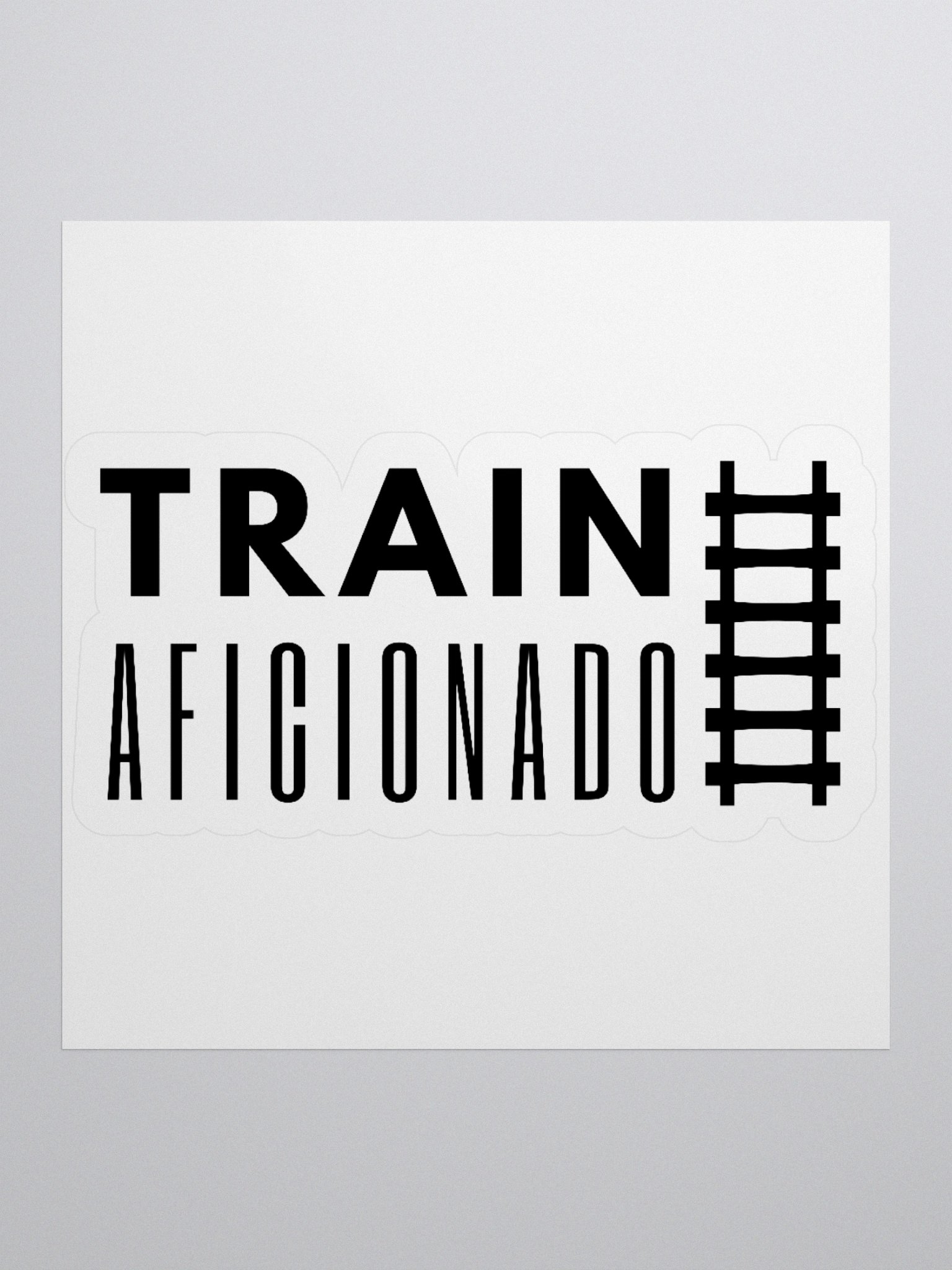 Train Aficionado Kiss Cut Stickers product image (2)