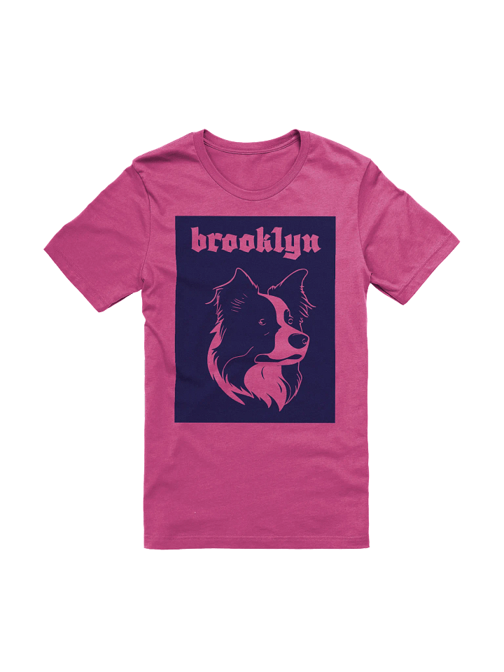Brooklyn Border Collie Unisex Bella+Canvas Supersoft T-shirt product image (1)