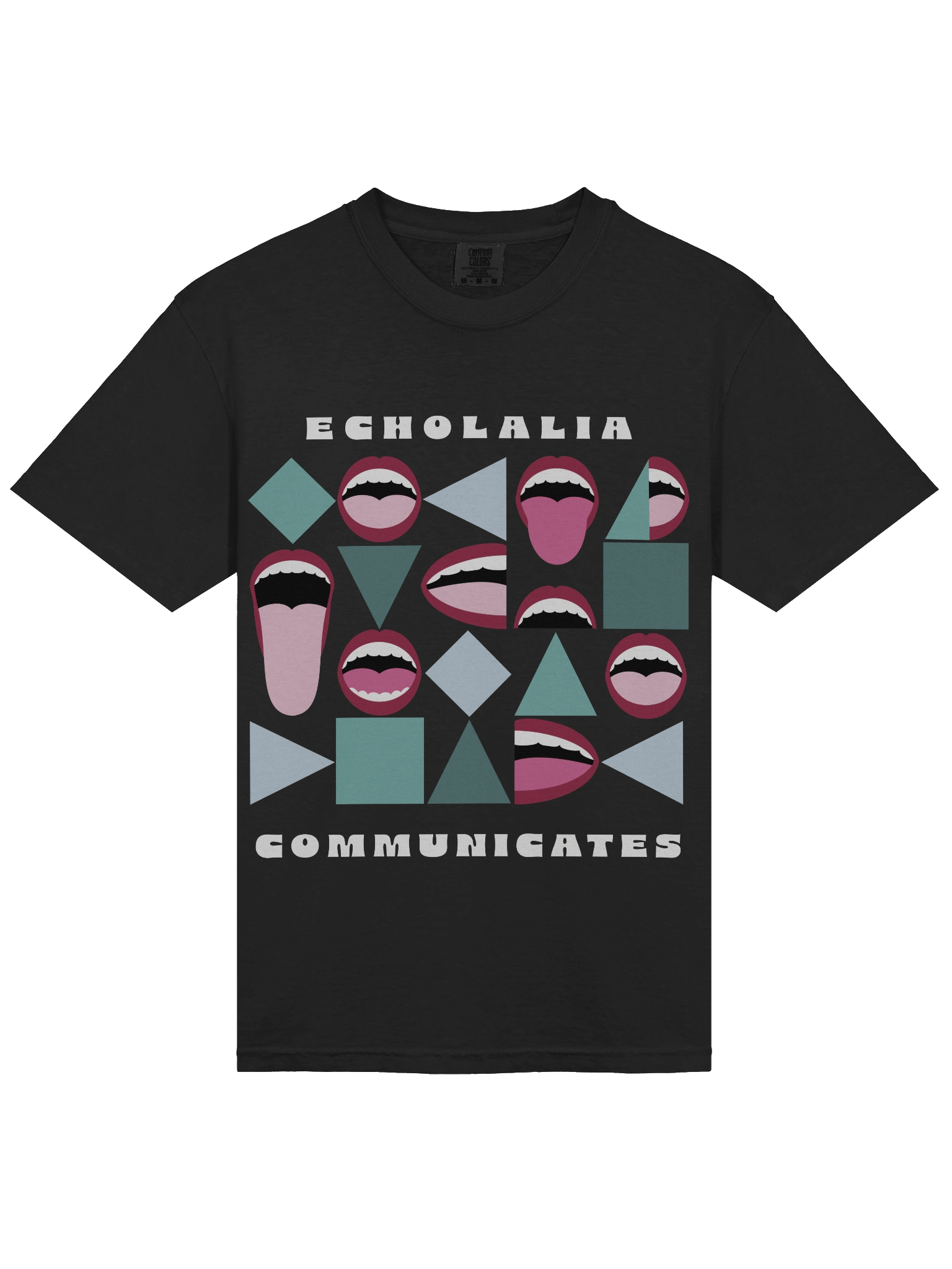 Echolalia Communicates - Unisex Tee Not Distressed product image (3)
