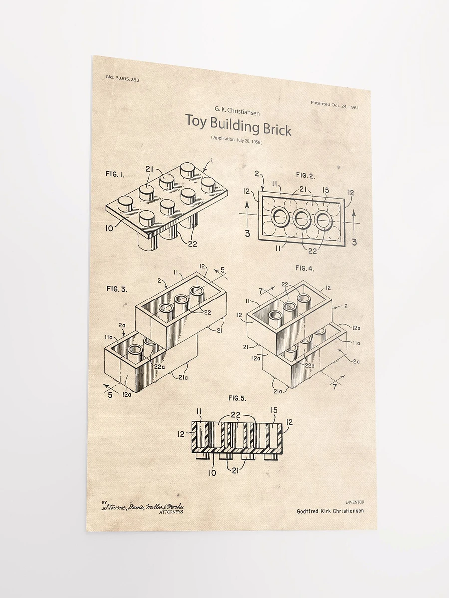 LEGO Patent | Poster product image (3)