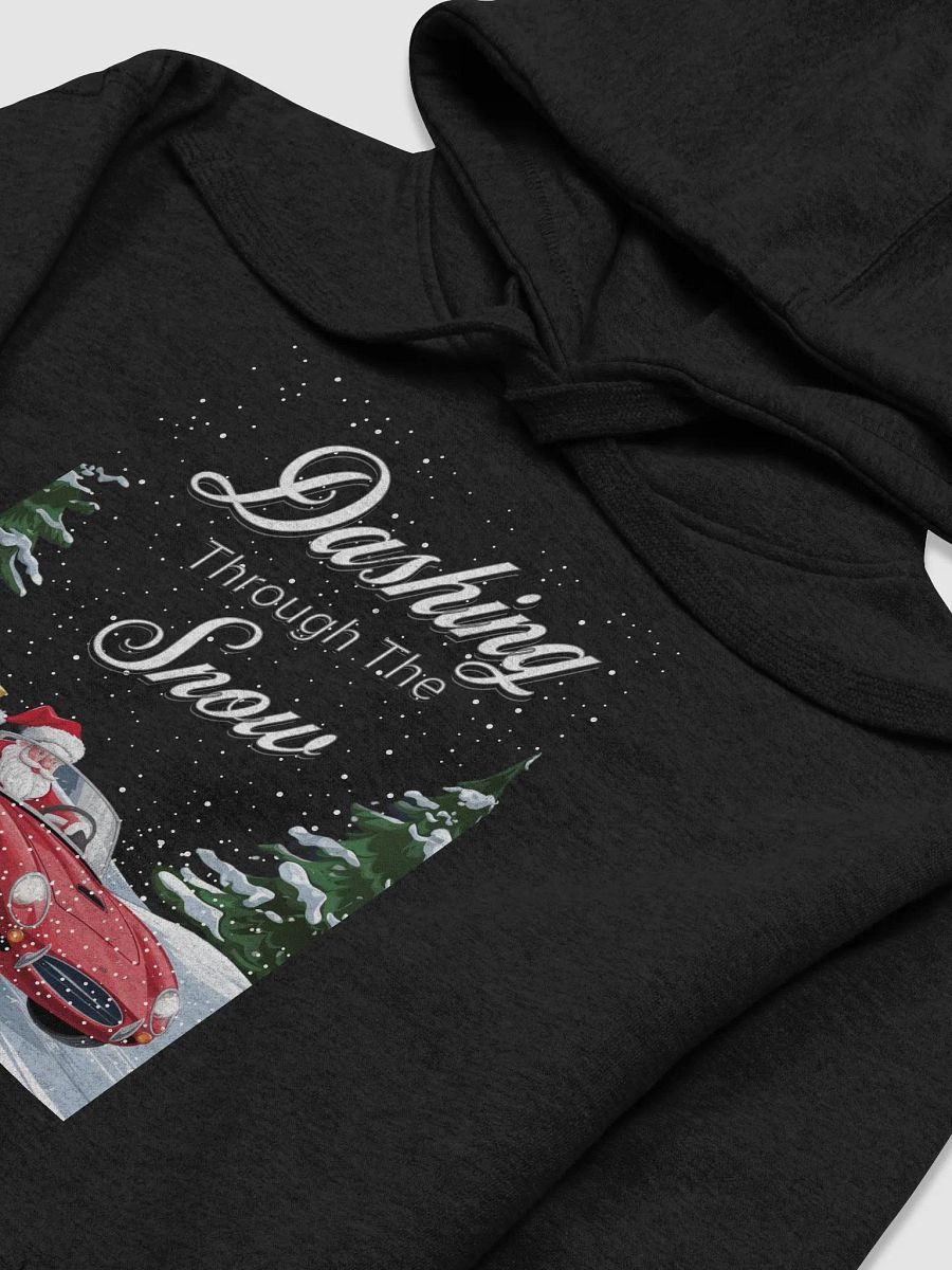 Dashing Through The Snow - Santa In A Red Convertible Hoodie product image (18)