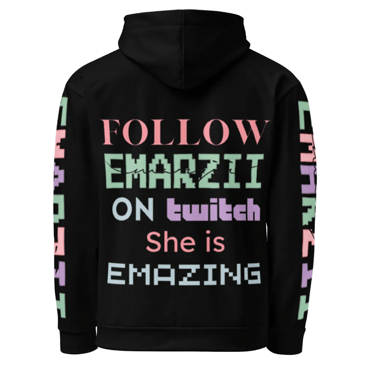 Black Emarzii Hoodie product image (2)