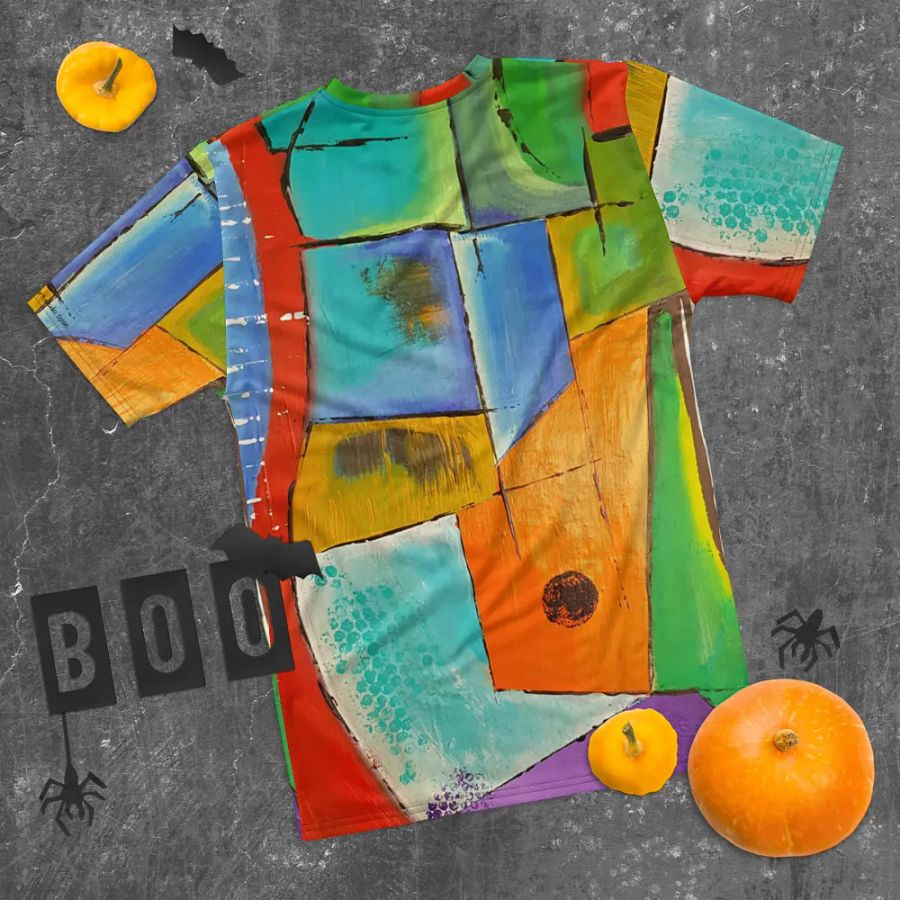 original artwork on all over print, beautiful colours product image (10)