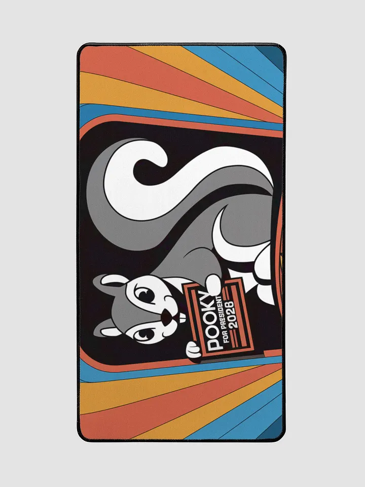Desk Mat: Pooky For president 2028 Funky, symetrical product image (2)