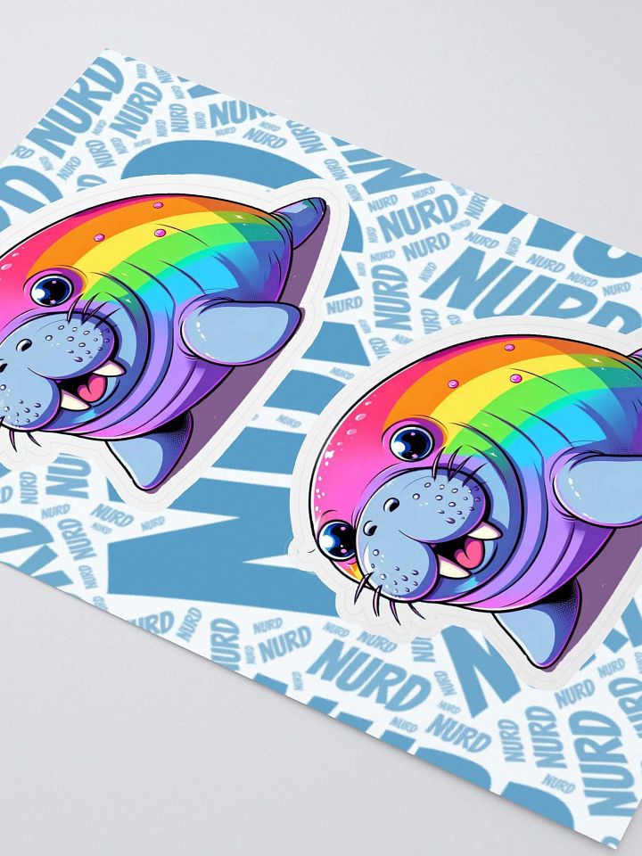 Hue Manatee Sticker (Pair) product image (2)