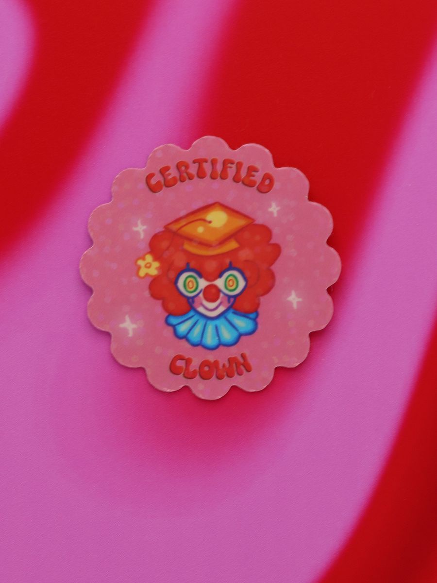 Certified Clown Sticker product image (1)