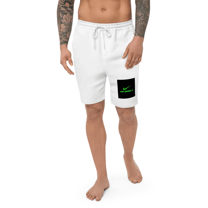 Just Smoke It Cannabis Leaf Graphic Shorts product image (1)