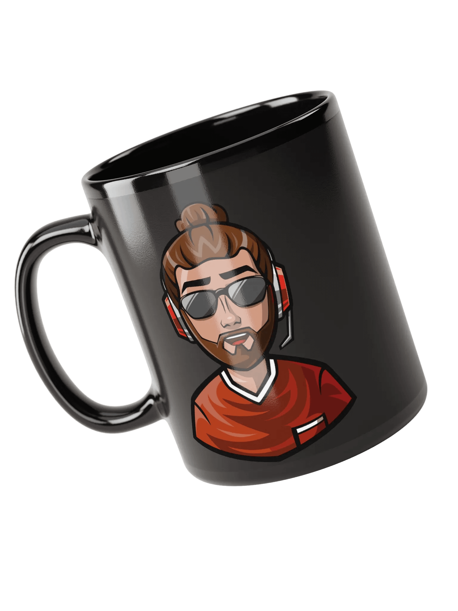 Mug noir brillant - JSTV product image (5)