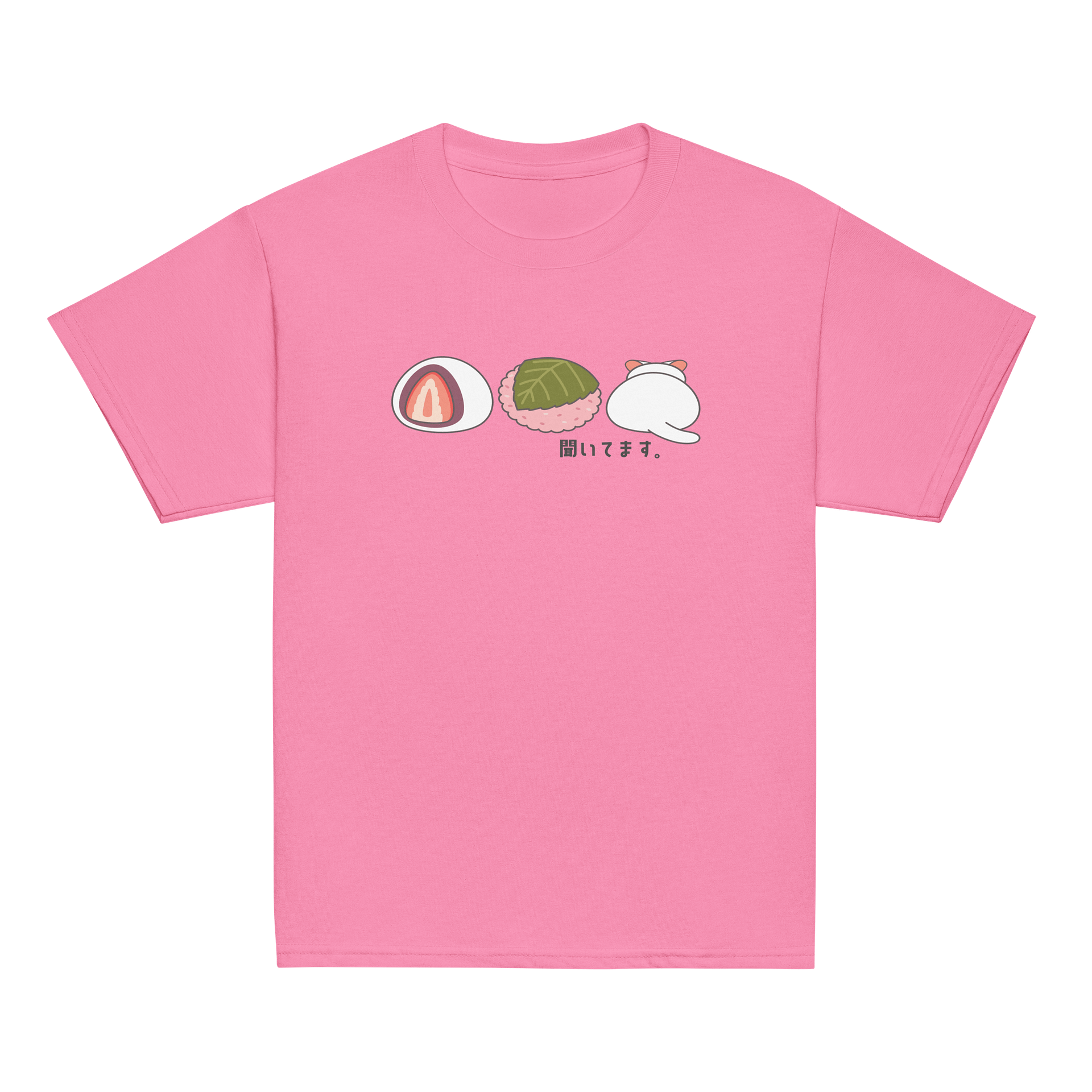 Daifuku Mochi Cat - Youth Heavyweight T-shirt product image (2)