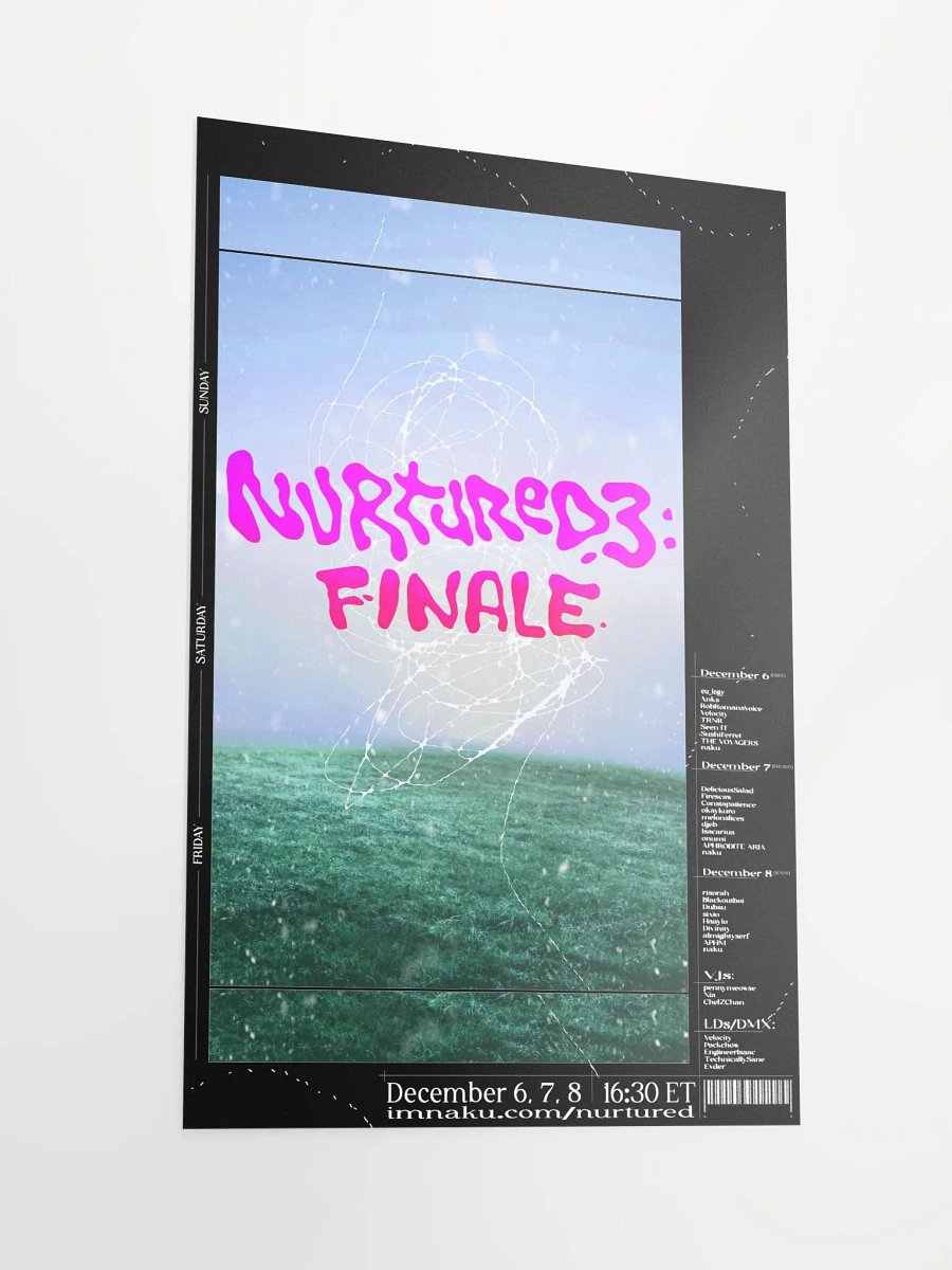 Nurtured 3: Finale Poster product image (3)